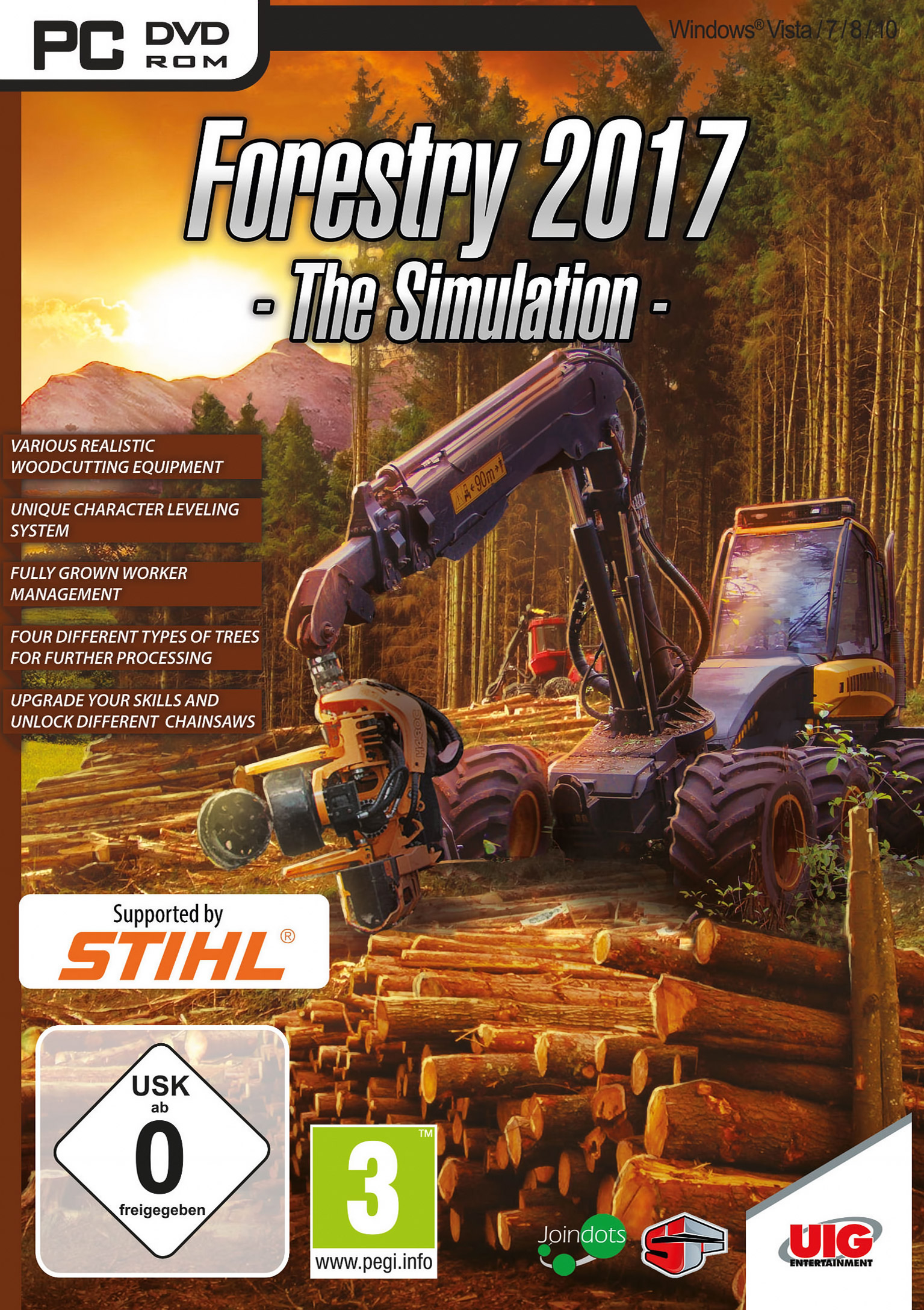 Forestry 2017: The Simulation - predn DVD obal
