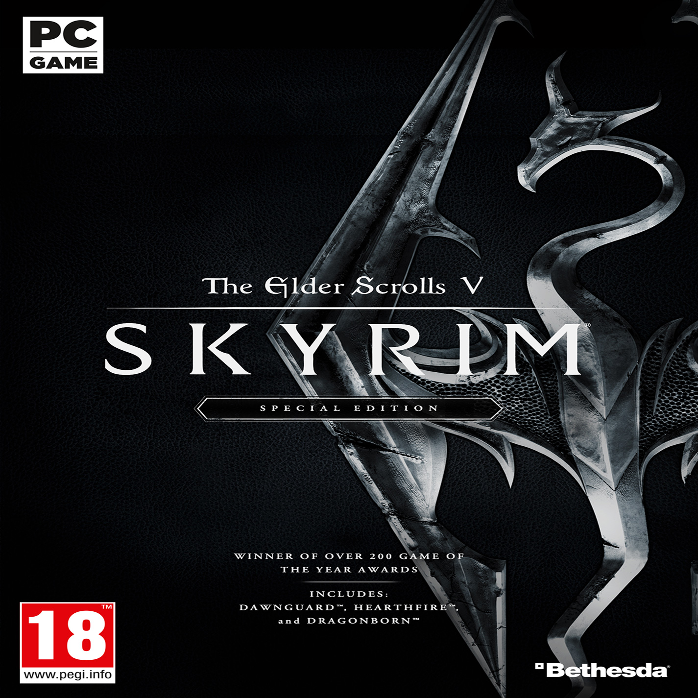 The Elder Scrolls V: Skyrim - Special Edition - predn CD obal