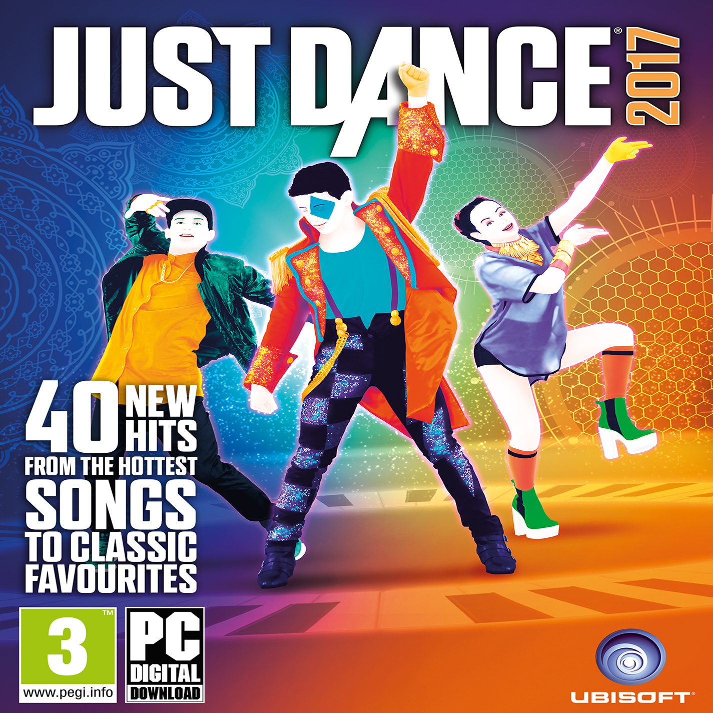 Just Dance 2017 - predn CD obal