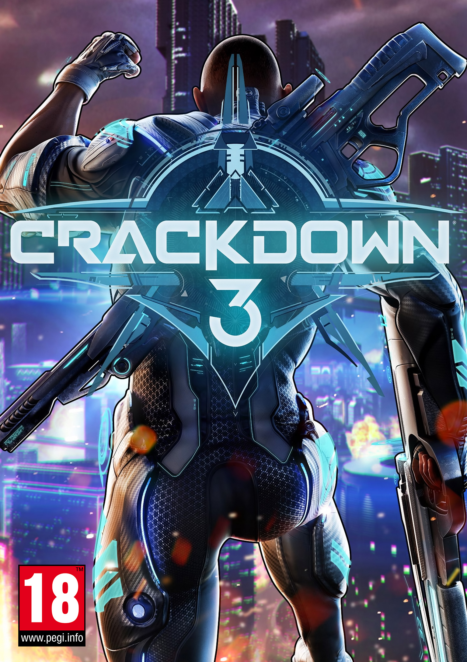 Crackdown 3 - predn DVD obal