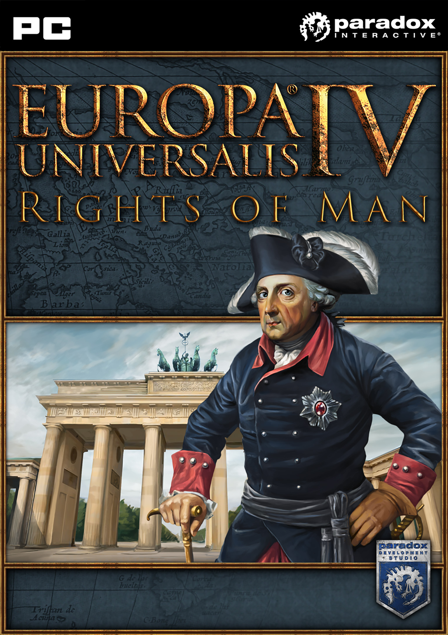 Europa Universalis IV: Rights of Man - predn DVD obal