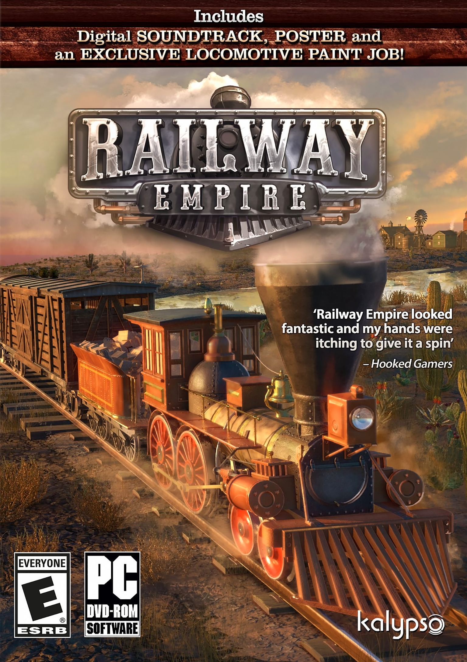 Railway Empire - predn DVD obal