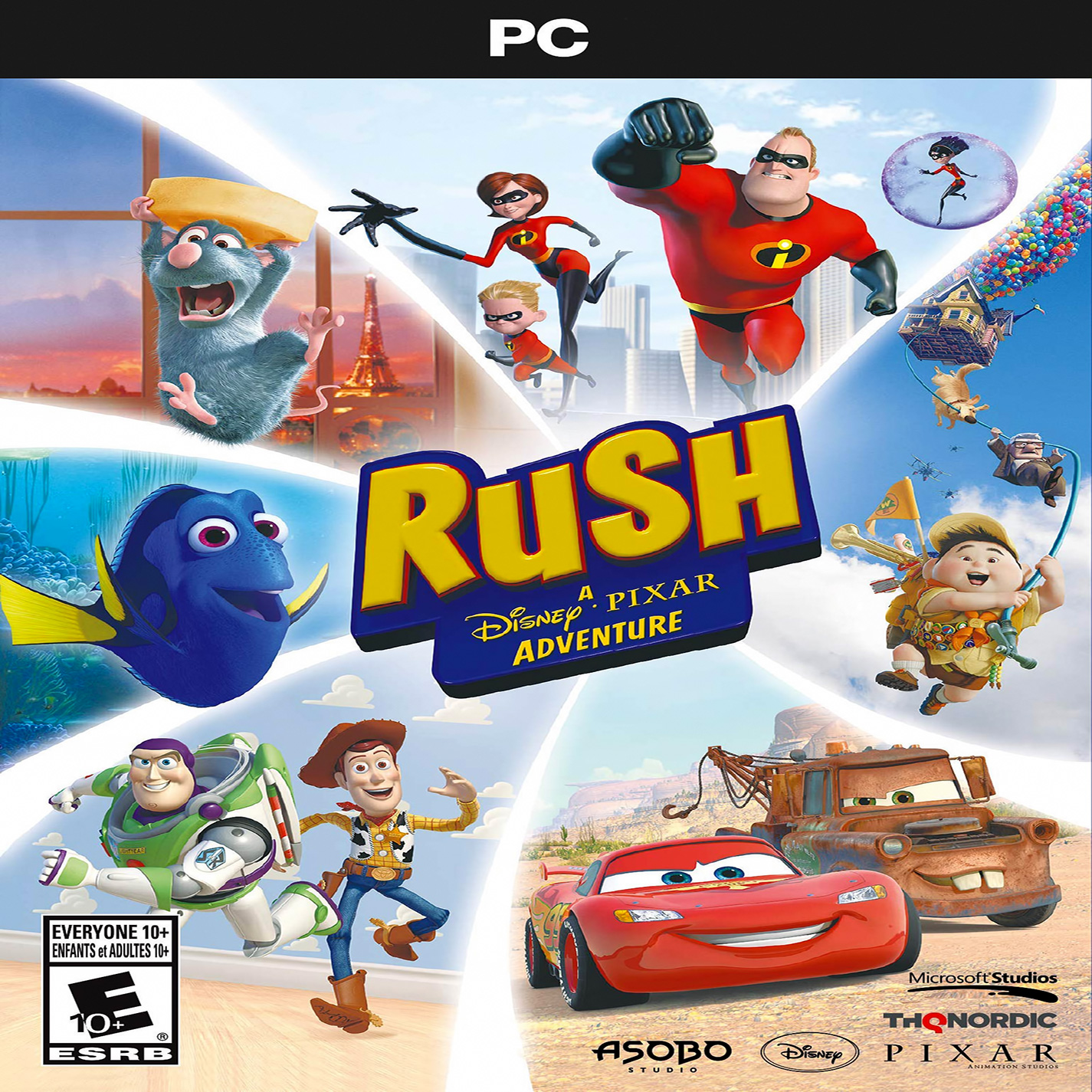 Rush: A Disney Pixar Adventure - predn CD obal