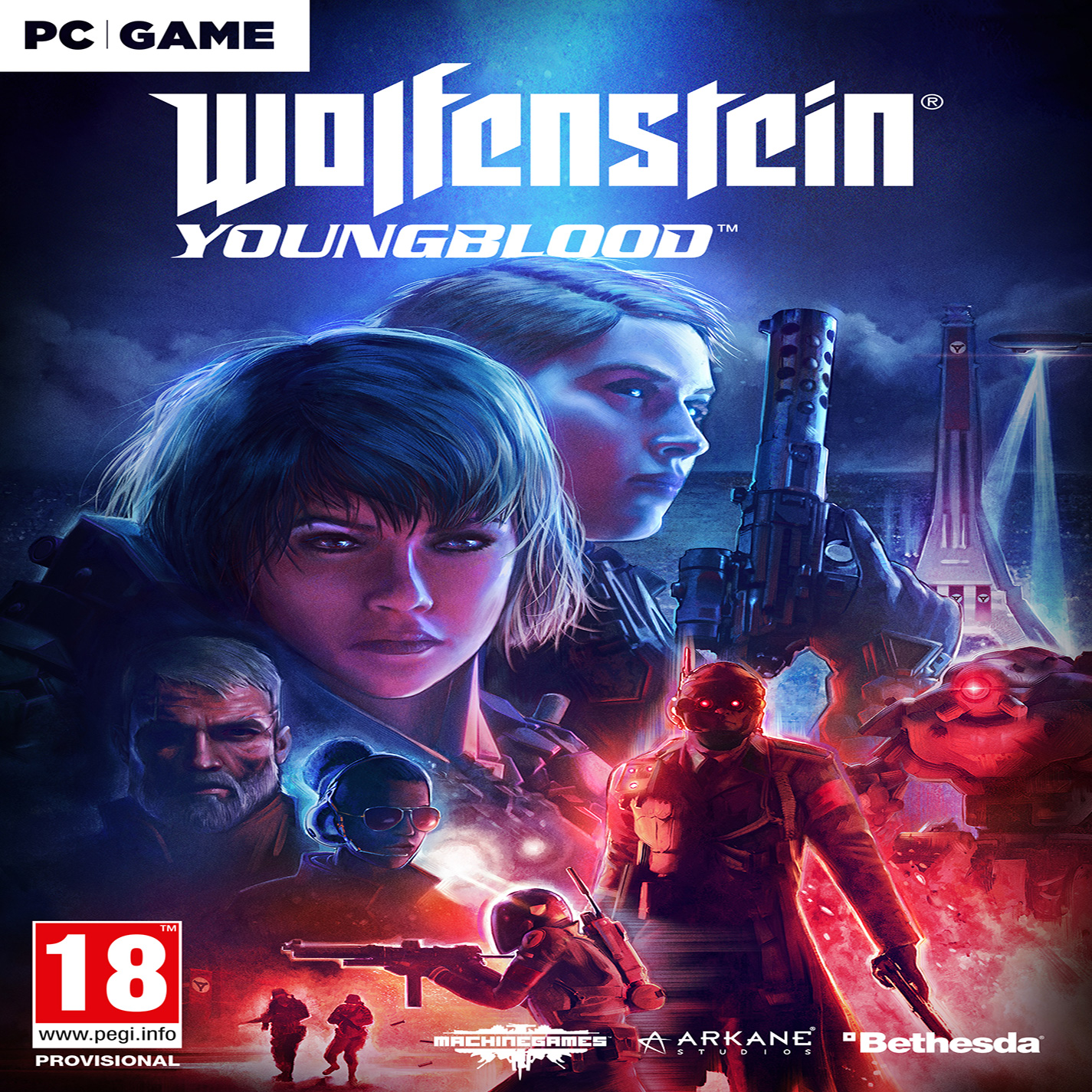 Wolfenstein: Youngblood - predn CD obal