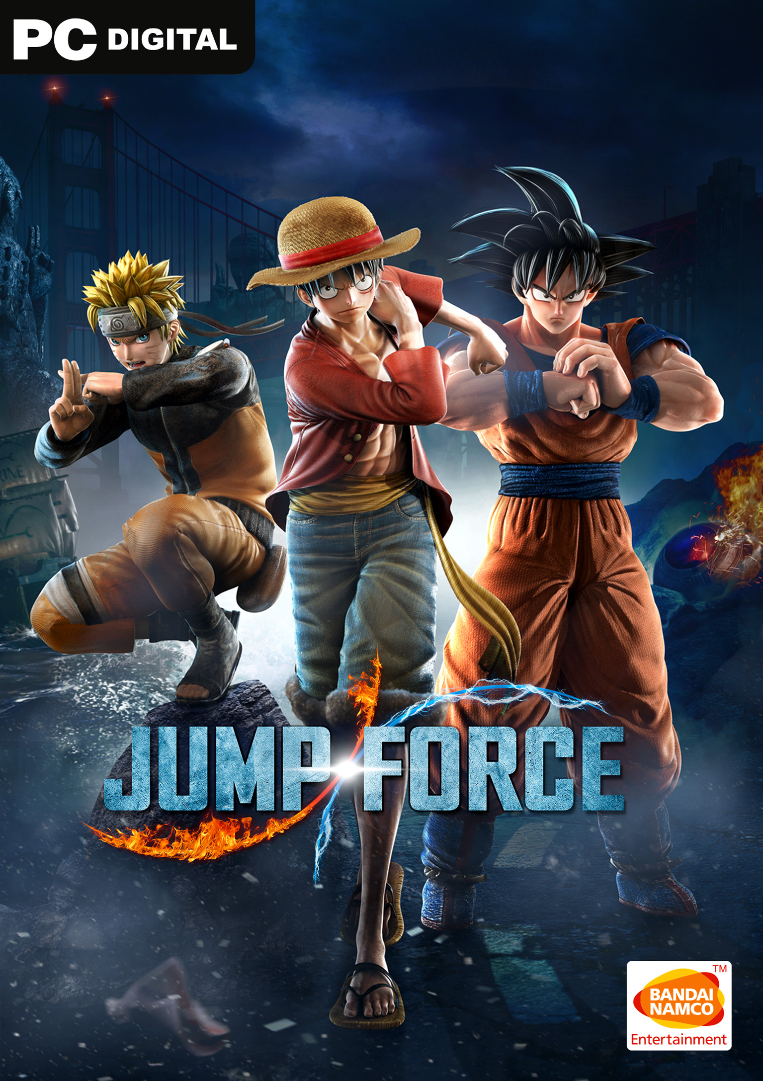 Jump Force - predn DVD obal
