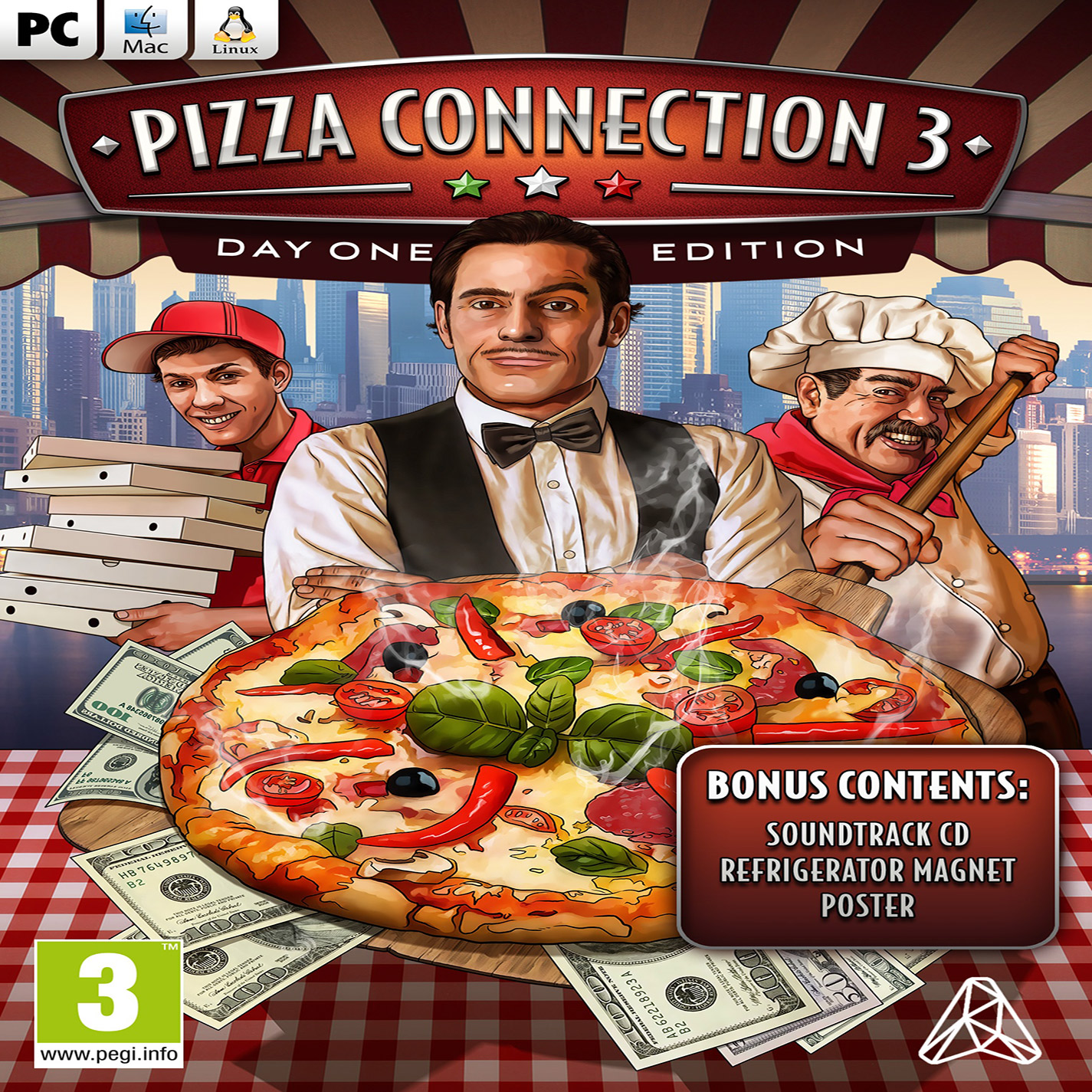 Pizza Connection 3 - predn CD obal