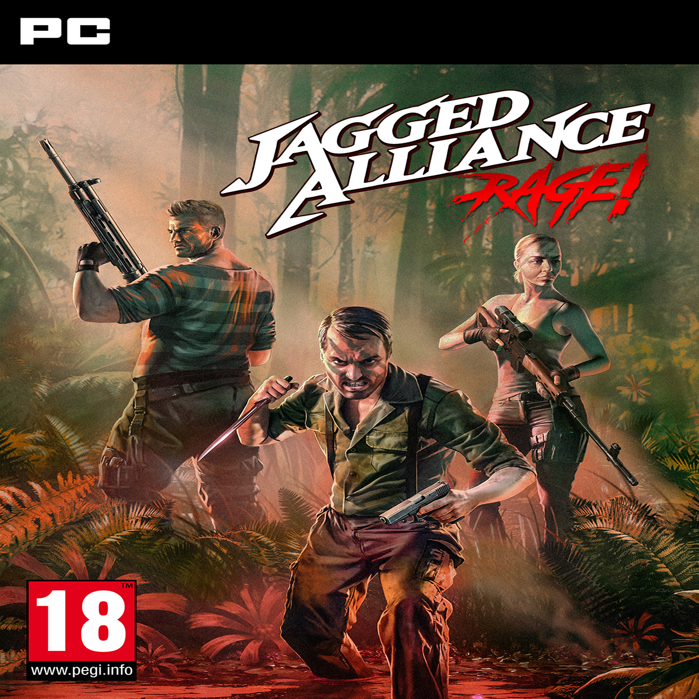 Jagged Alliance: Rage! - predn CD obal