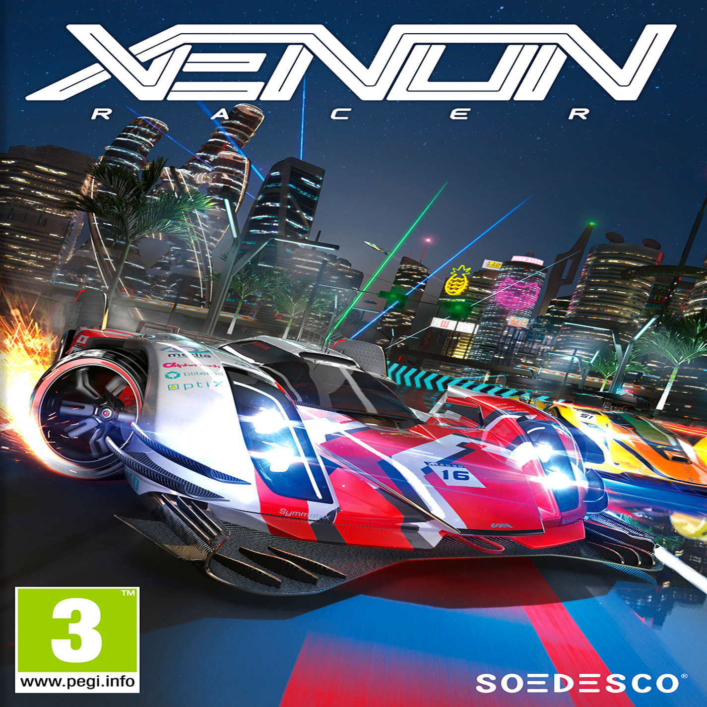 Xenon Racer - predn CD obal