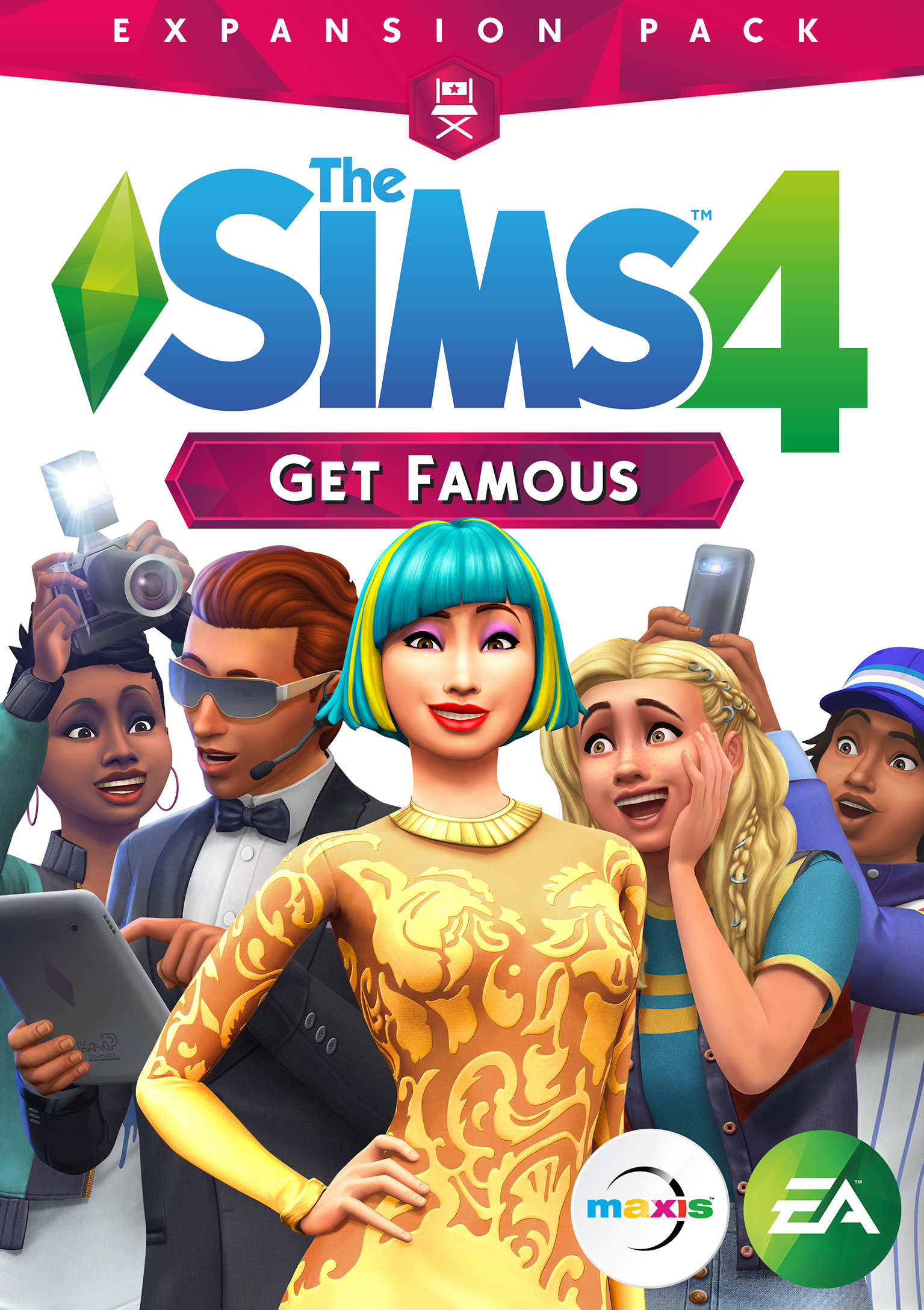 The Sims 4: Get Famous - predn DVD obal