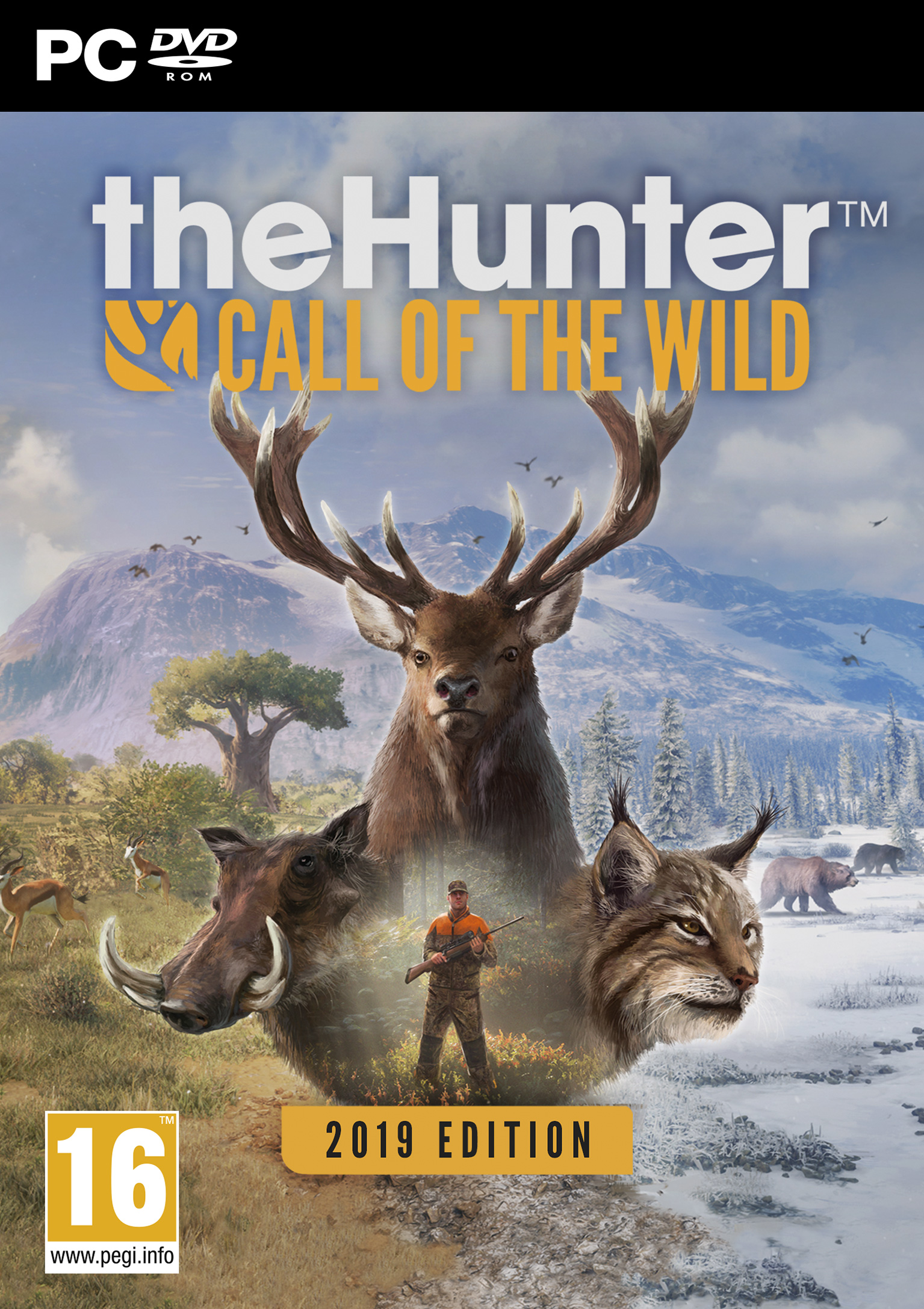 theHunter: Call of the Wild - 2019 Edition - predn DVD obal