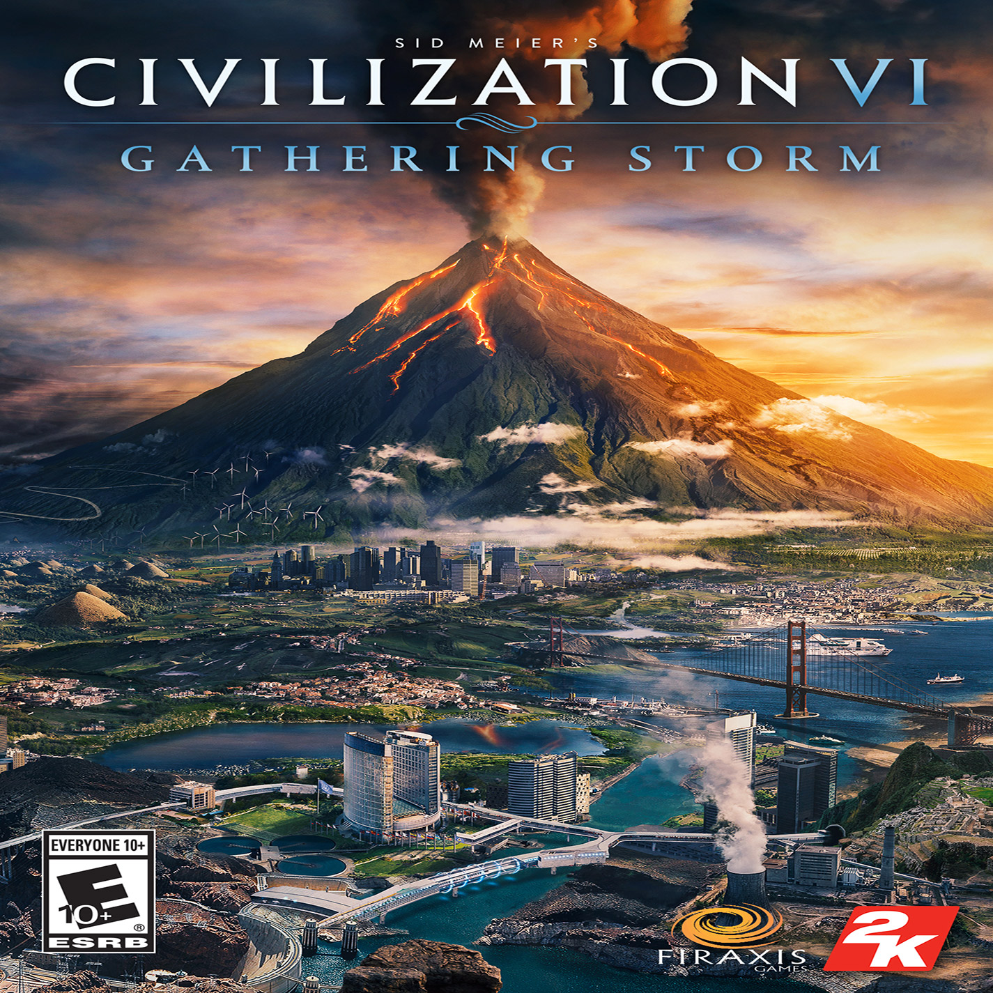 Civilization VI: Gathering Storm - predn CD obal