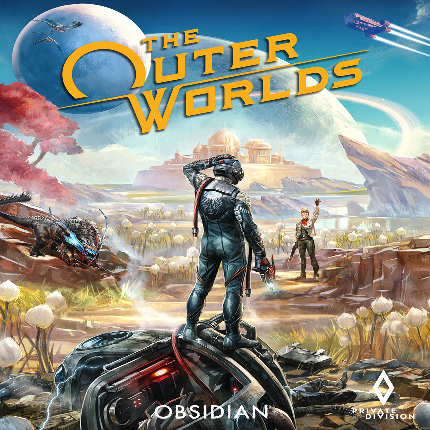 The Outer Worlds - predn CD obal