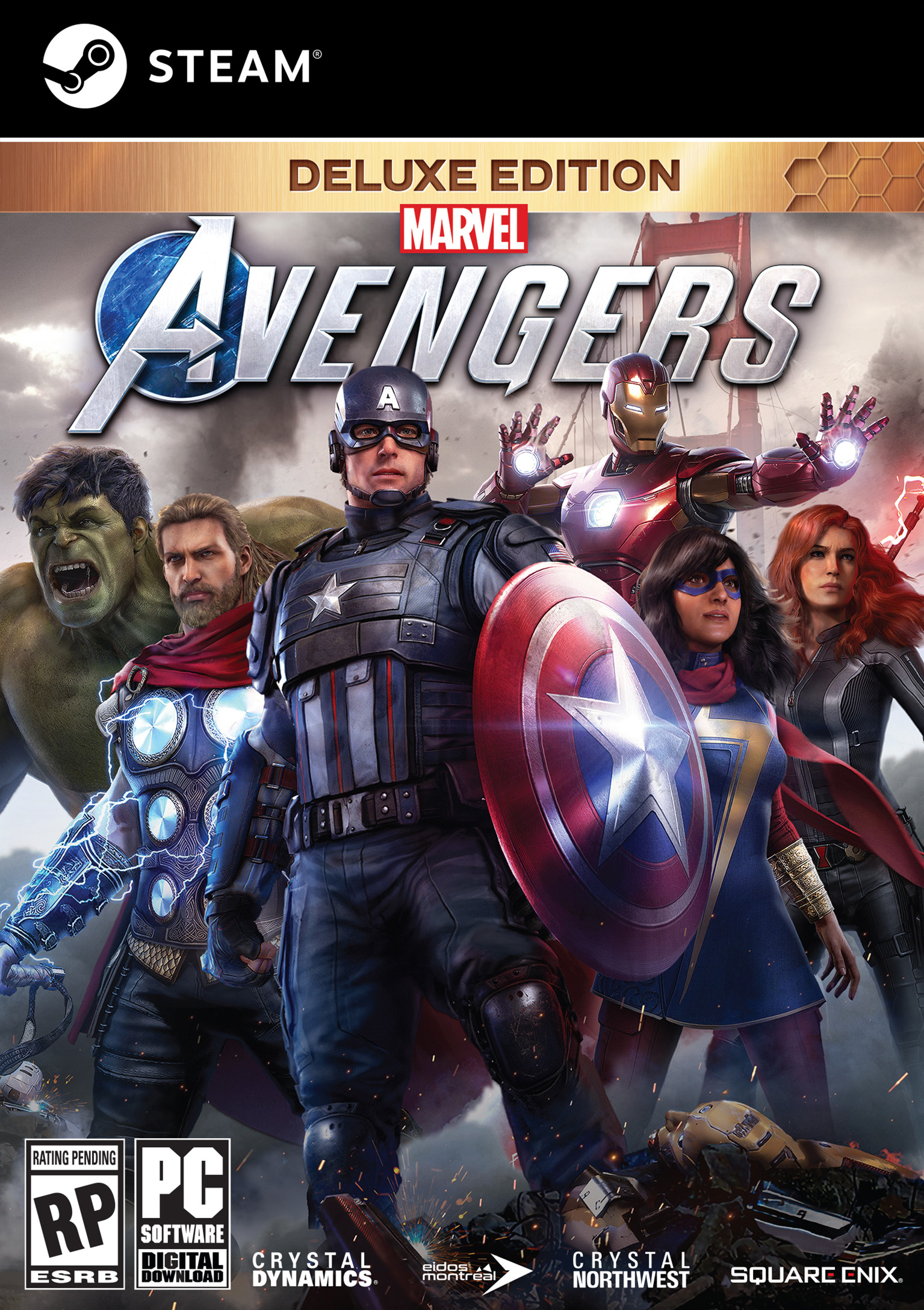 Marvel's Avengers - predn DVD obal 2