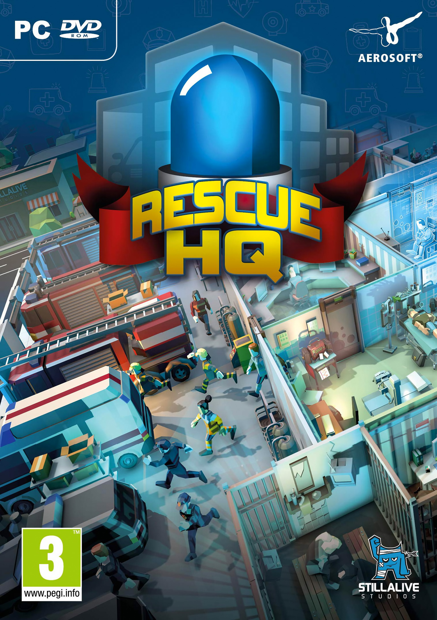 Rescue HQ - The Tycoon - predn DVD obal