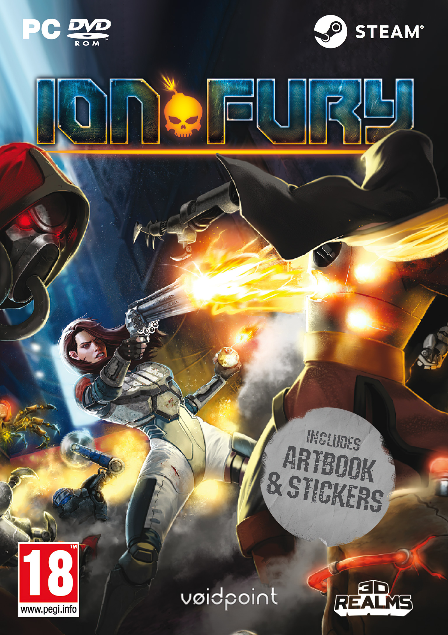 Ion Fury - predný DVD obal