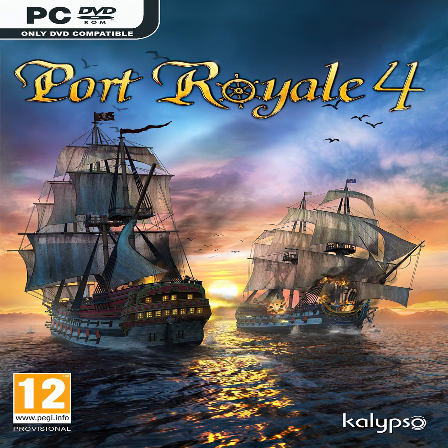 Port Royale 4 - predn CD obal