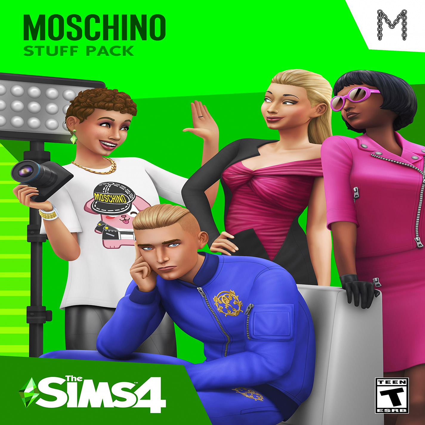 The Sims 4: Moschino Stuff - predn CD obal 2