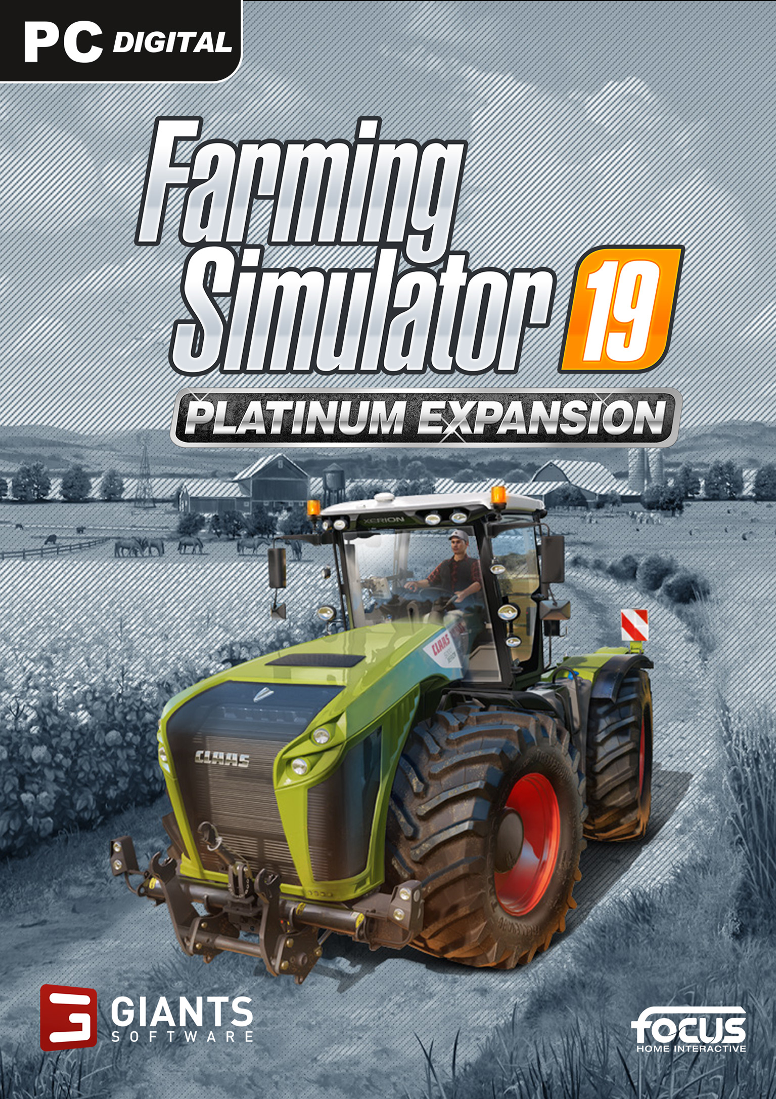 Farming Simulator 19: Platinum Edition - predn DVD obal 2
