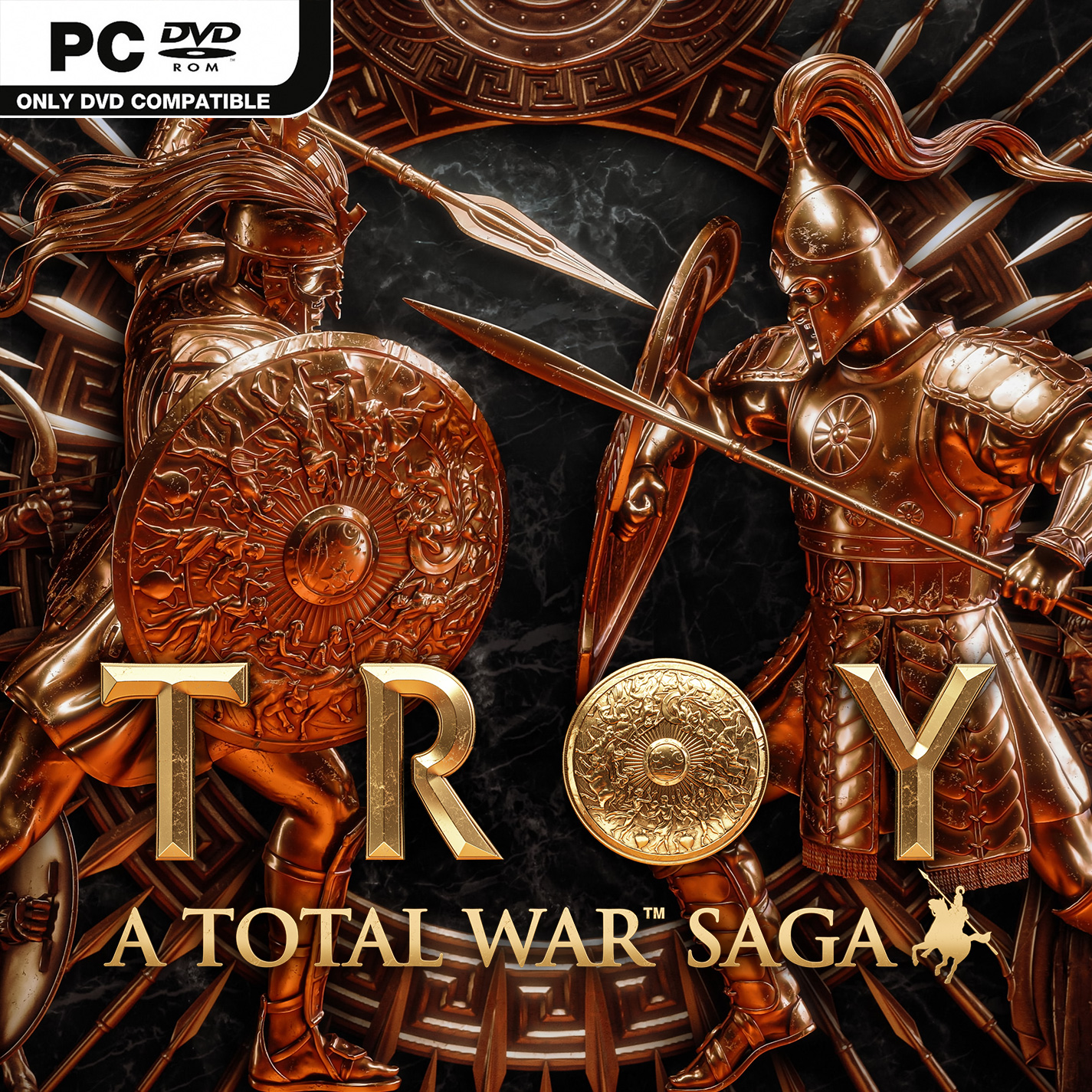Total War Saga: TROY - predn CD obal