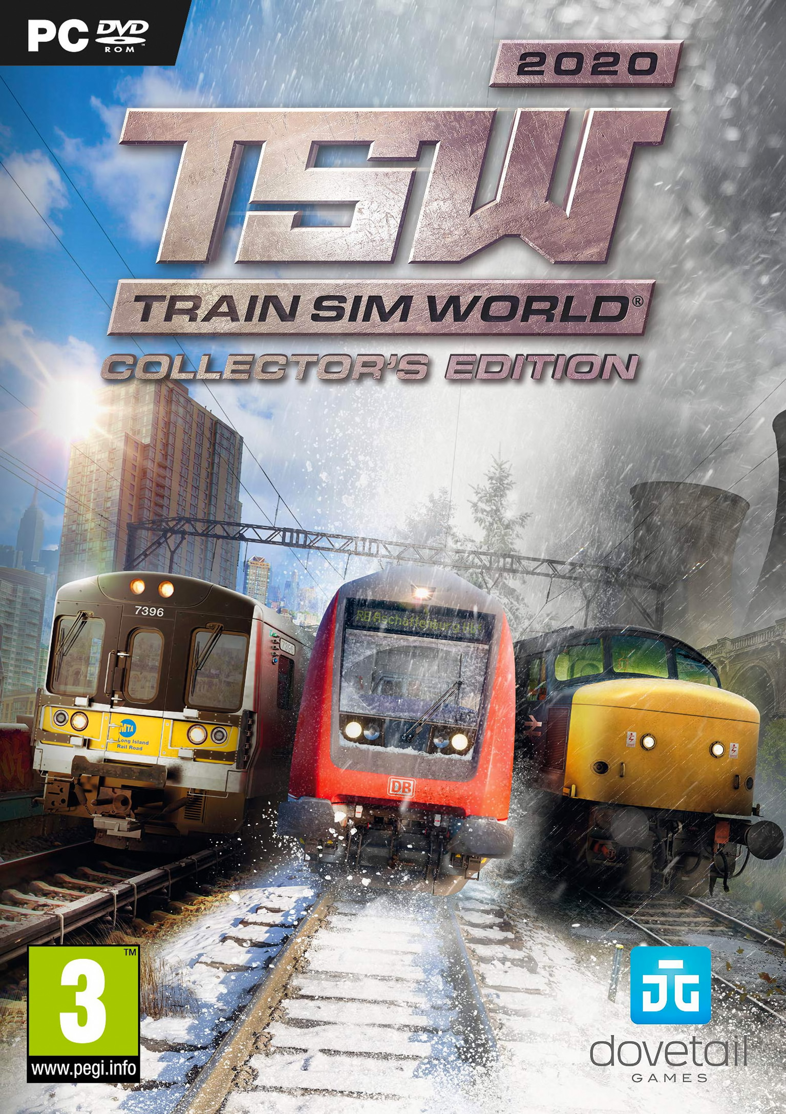 Train Sim World 2020 - predn DVD obal