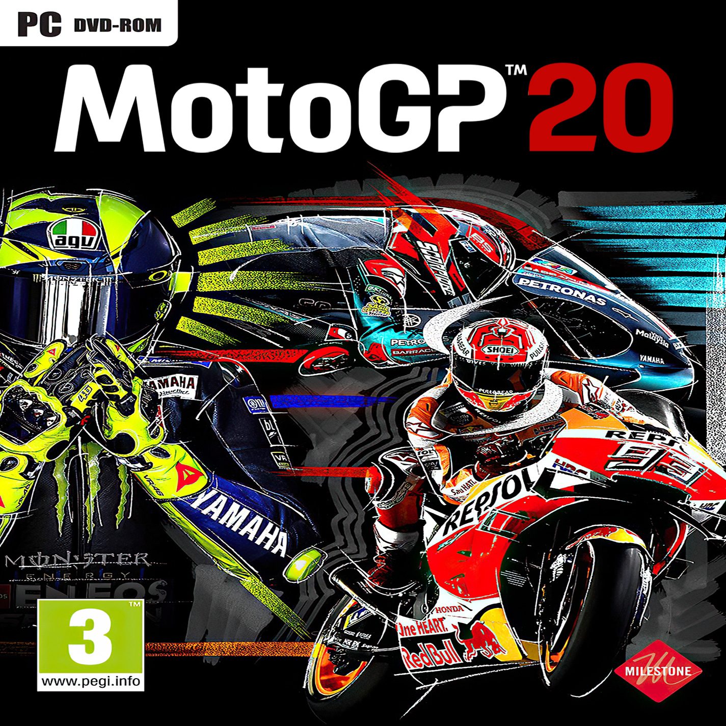 MotoGP 20 - predn CD obal