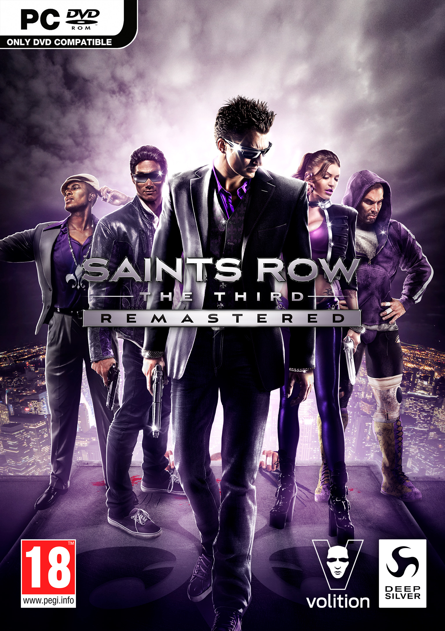 Saints Row: The Third - Remastered - predn DVD obal