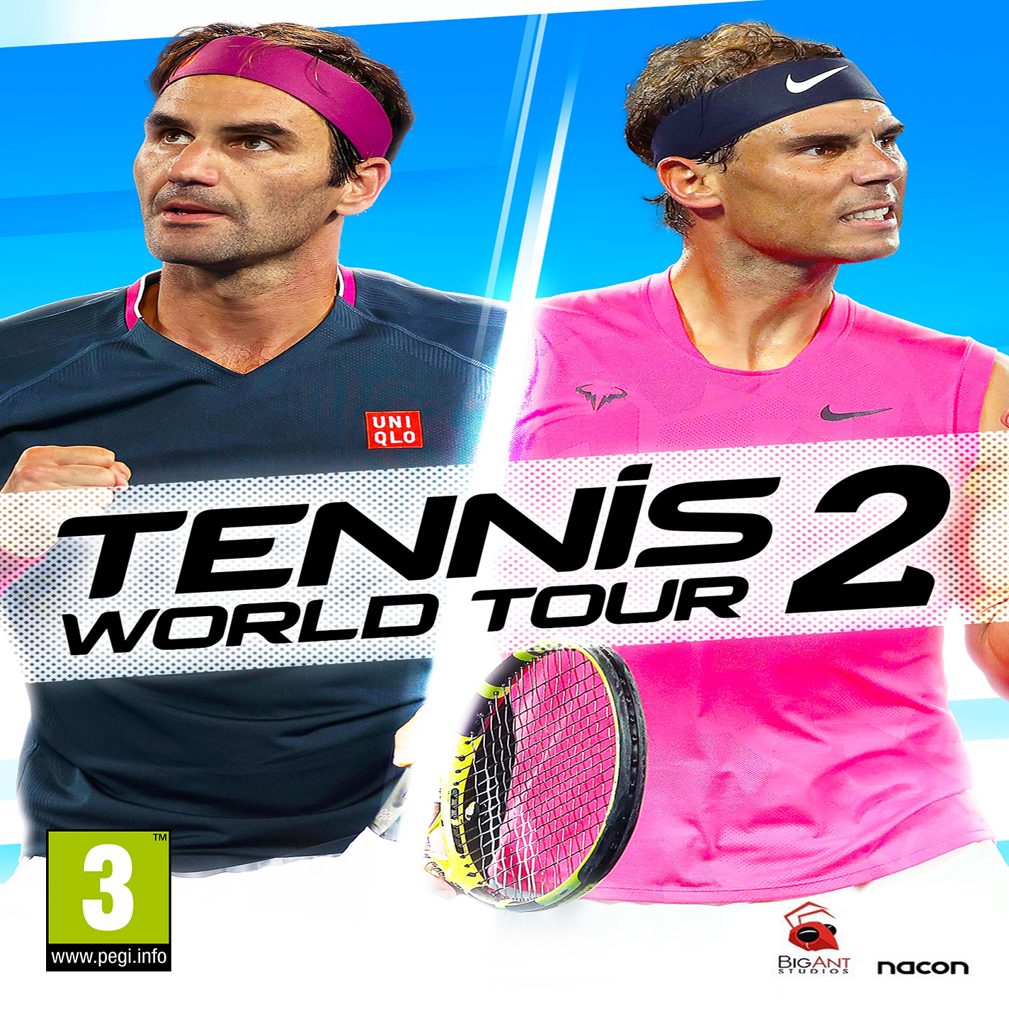 Tennis World Tour 2 - predn CD obal
