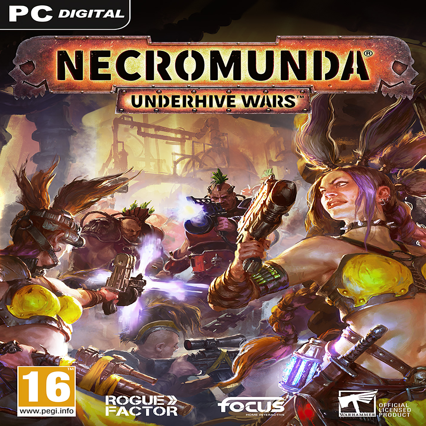 Necromunda: Underhive Wars - predn CD obal
