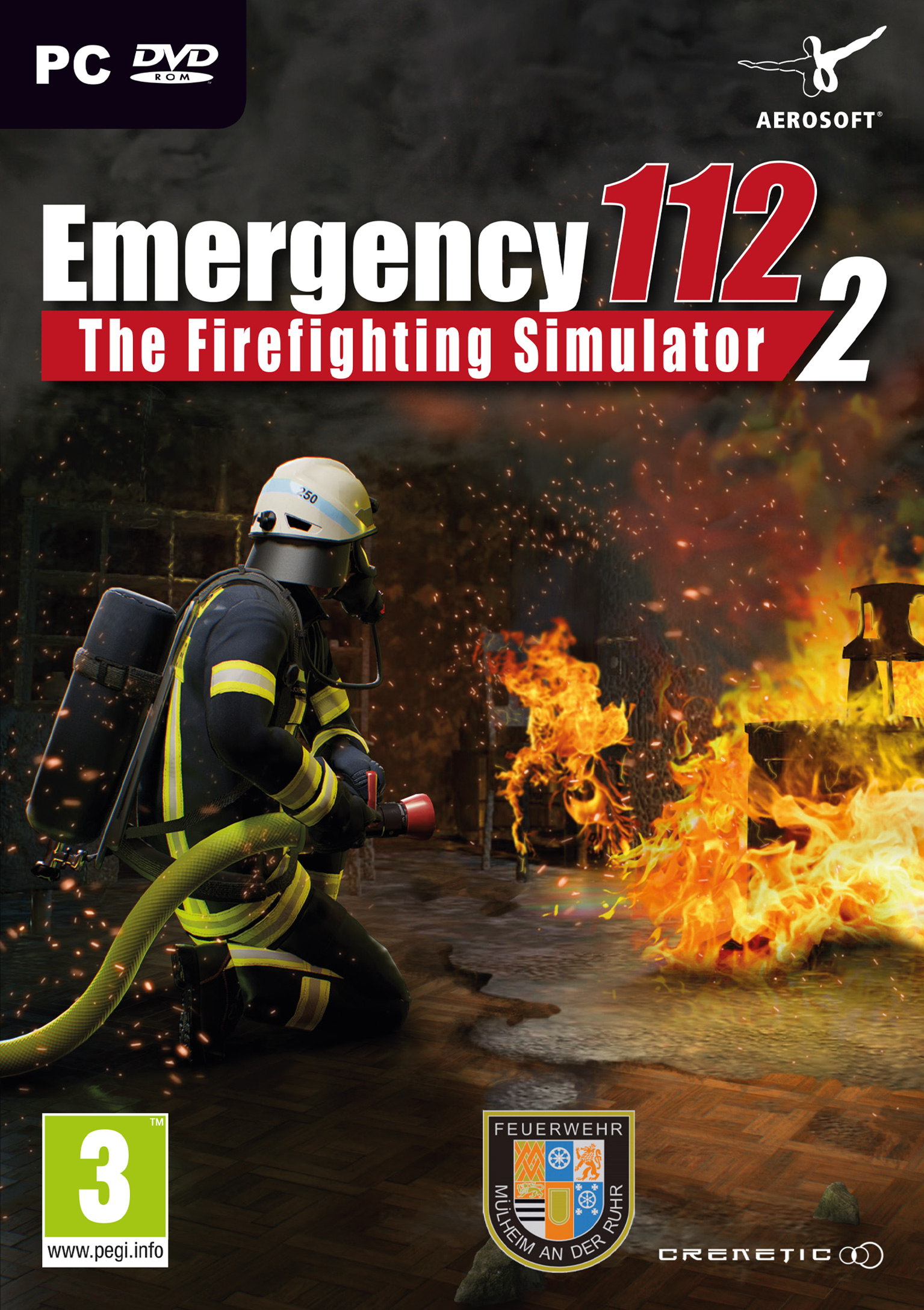 Emergency Call 112 - The Fire Fighting Simulation 2 - predn DVD obal
