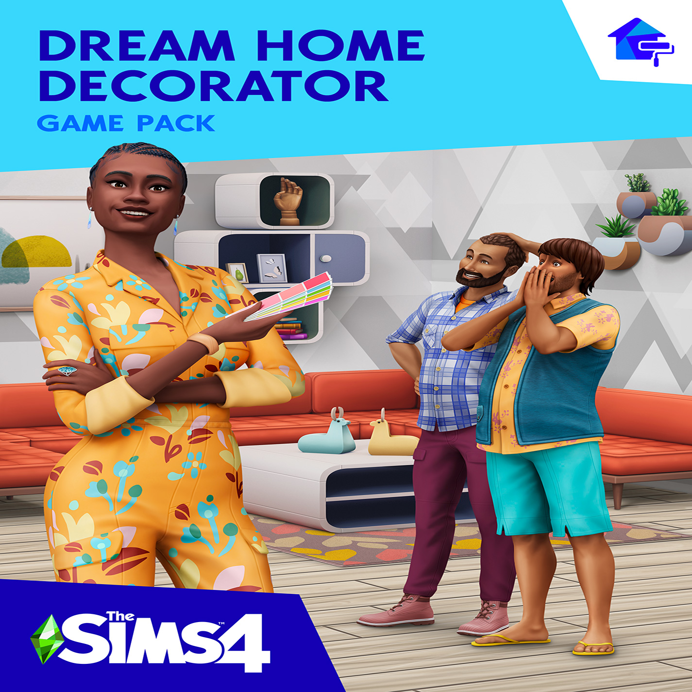 The Sims 4: Dream Home Decorator - predn CD obal