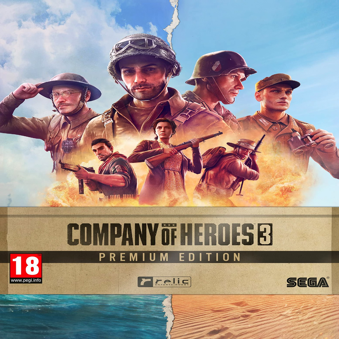 Company of Heroes 3 - predn CD obal 2