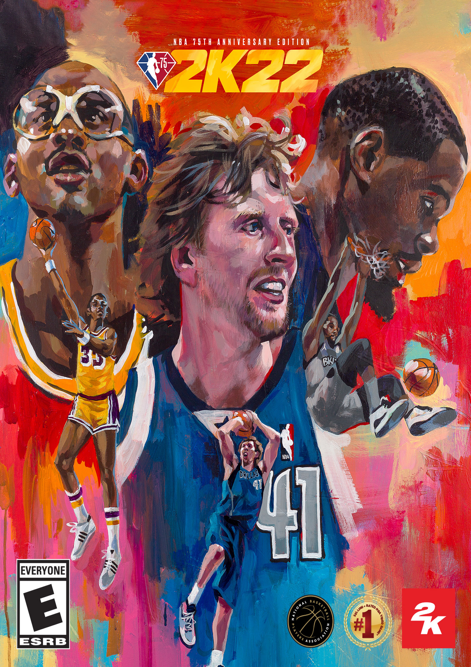 NBA 2K22 - predn DVD obal