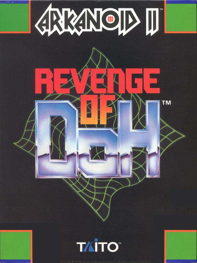 Arkanoid II: Revenge of Doh - predn CD obal
