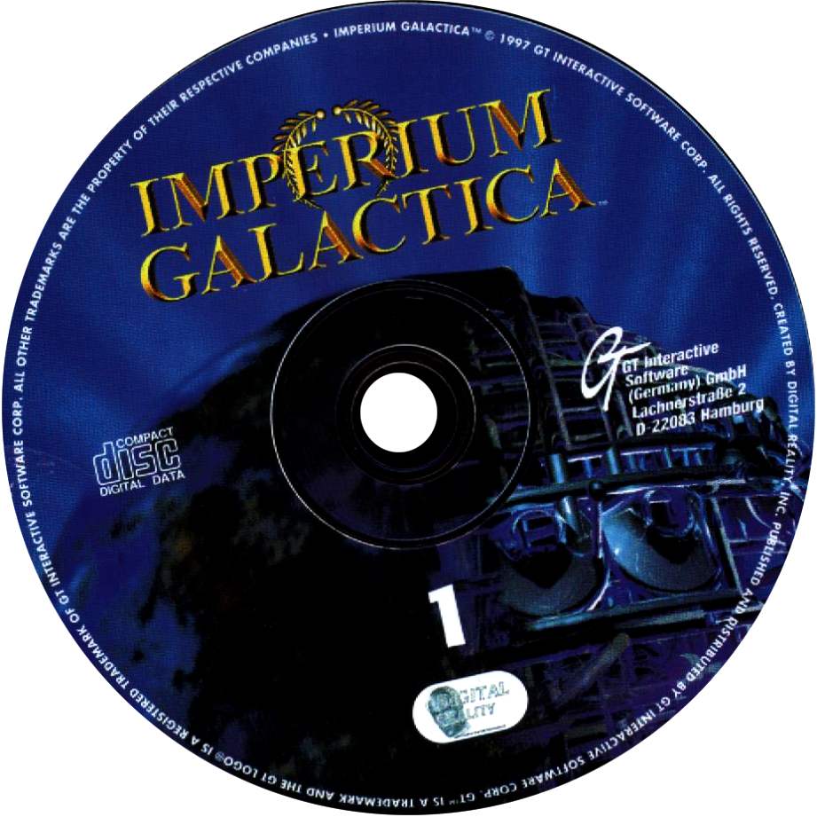 Imperium Galactica - CD obal
