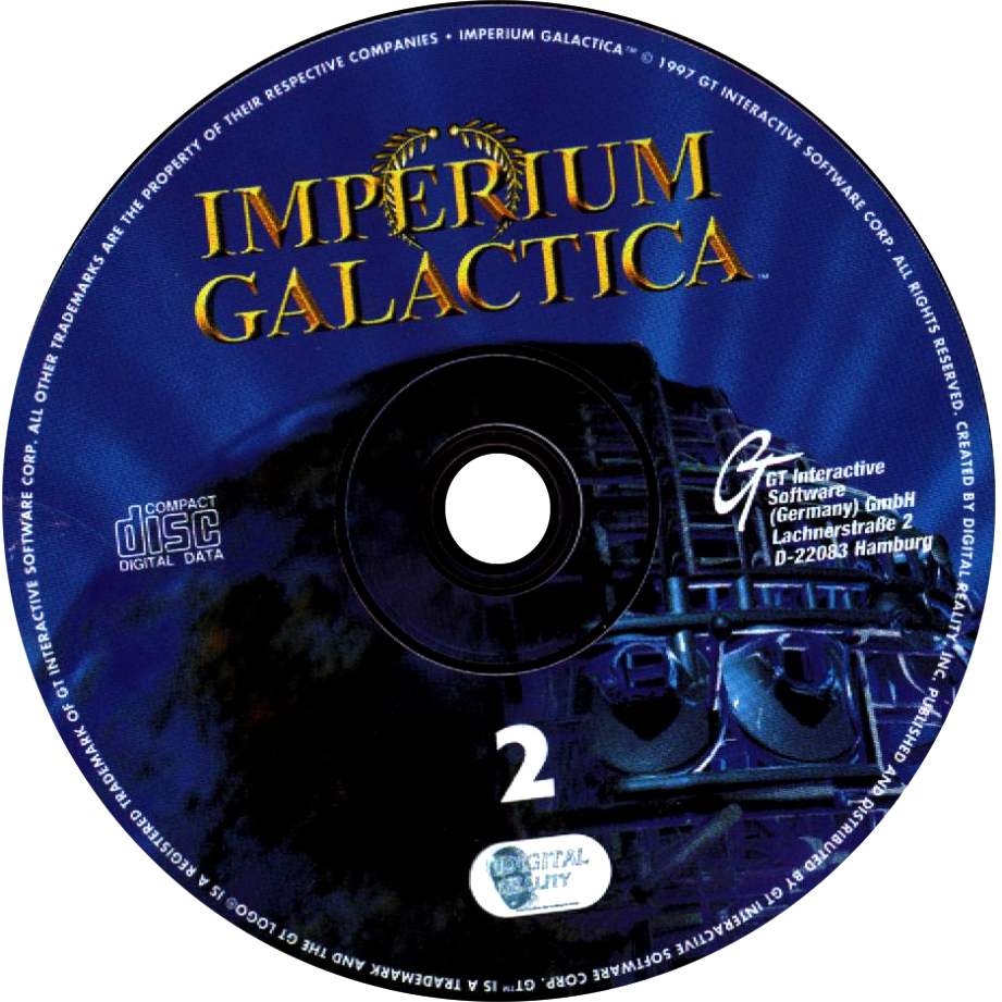 Imperium Galactica - CD obal 2