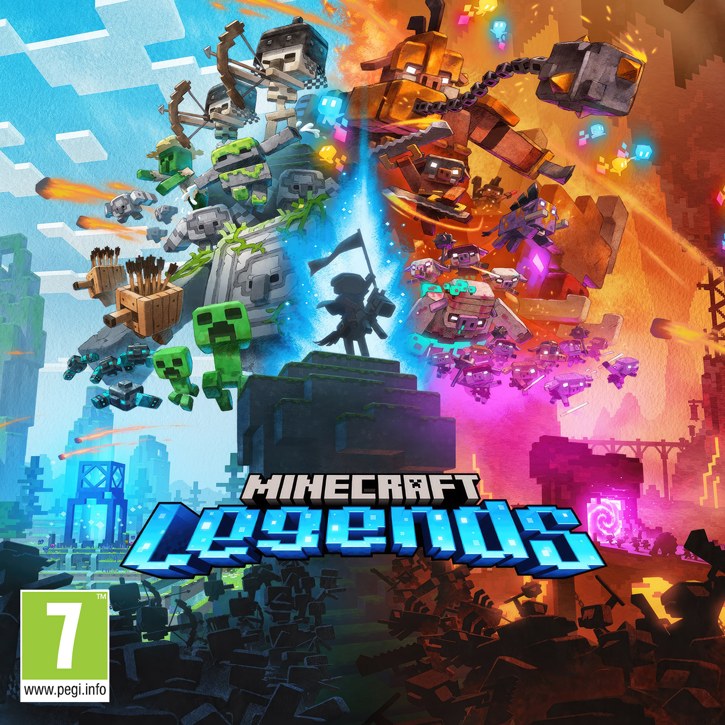 Minecraft Legends - predn CD obal