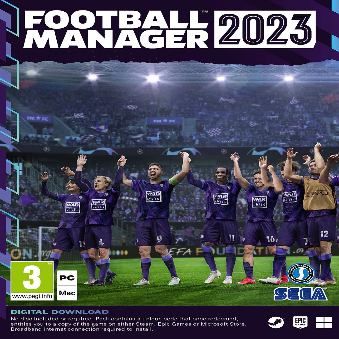 Football Manager 2023 - predn CD obal
