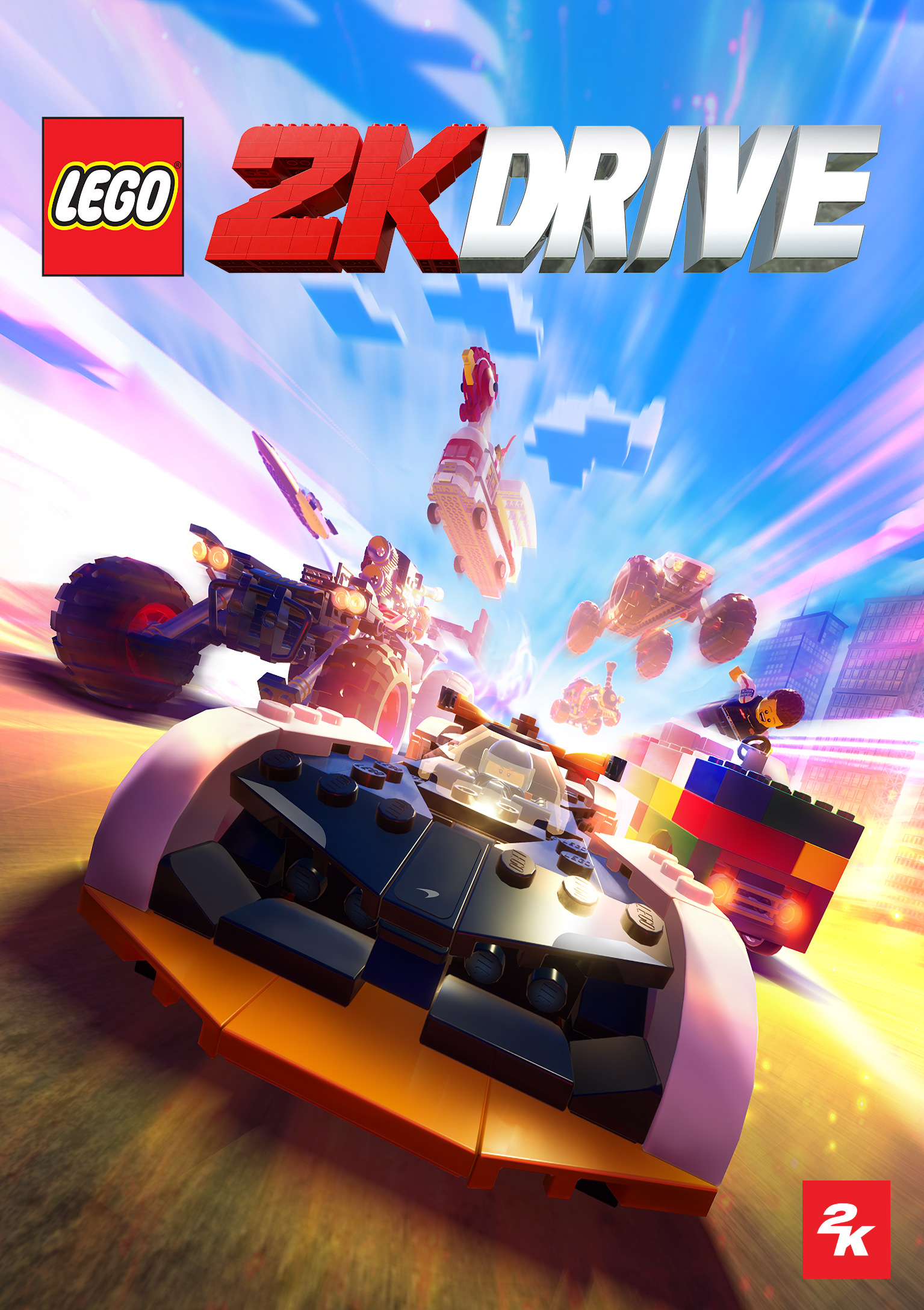LEGO 2K Drive - predn DVD obal