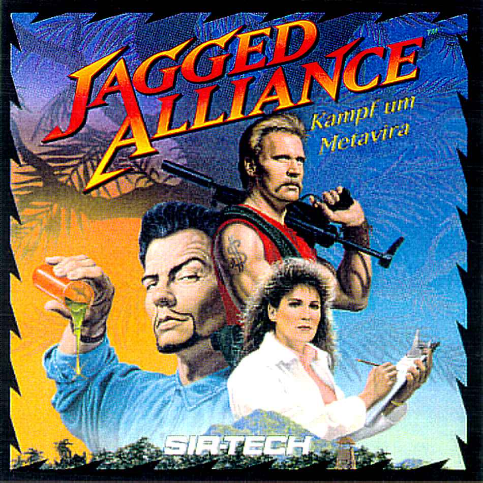 Jagged Alliance - predn CD obal