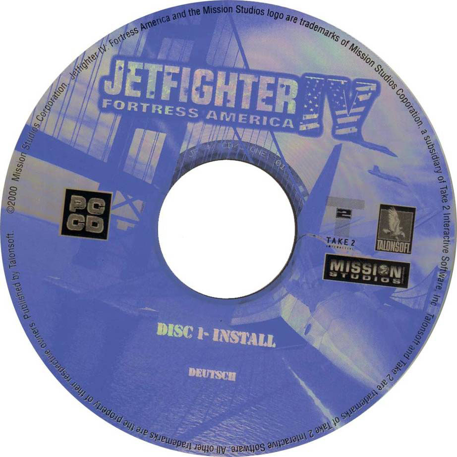 Jet Fighter 4: Fortress America - CD obal