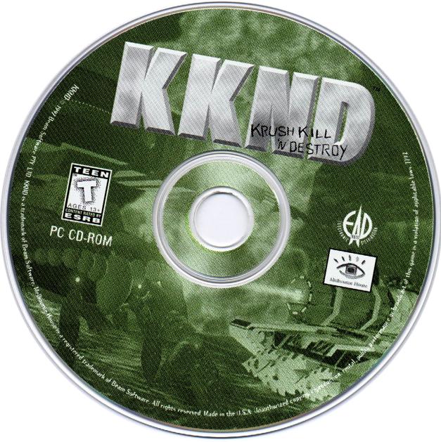 KKND: Krush, Kill 'N' Destroy - CD obal