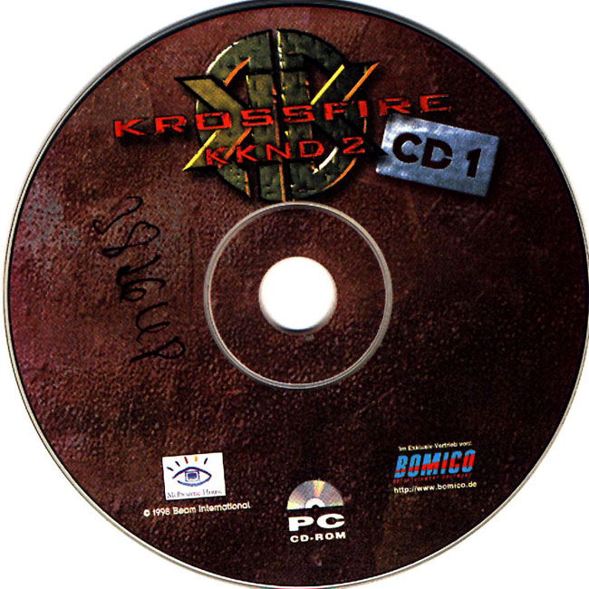 KKND 2: Krossfire - CD obal 3