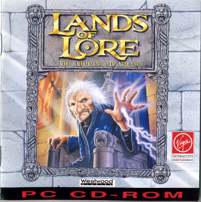 Lands of Lore: The Throne of Chaos - predn CD obal