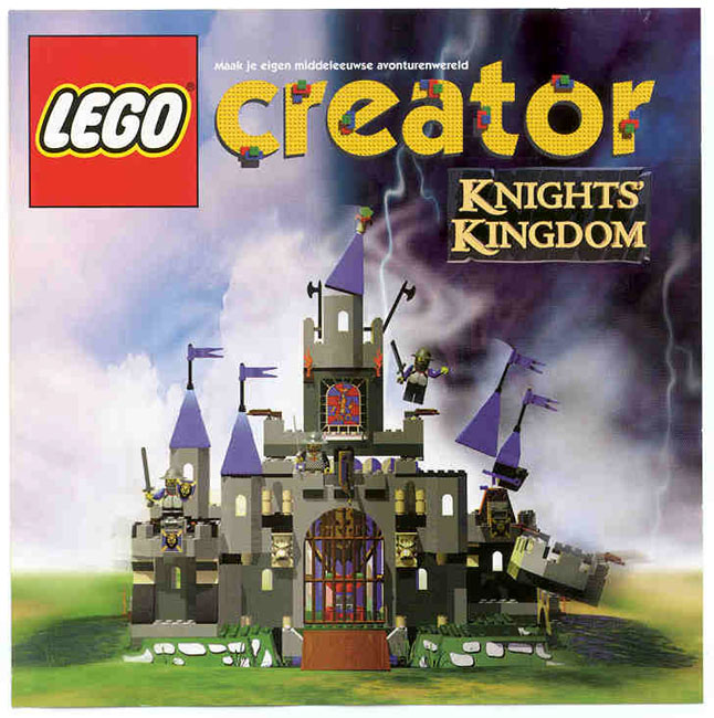 Lego Creator: Knights Kingdom - predn CD obal