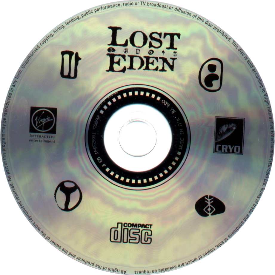 Lost Eden - CD obal