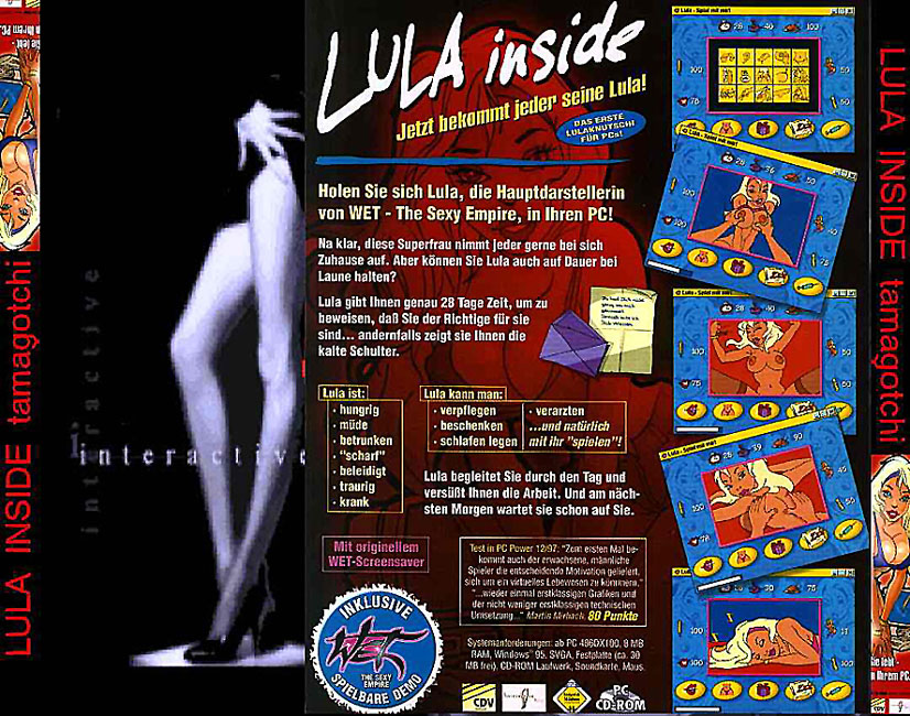 Lula Inside - zadn CD obal