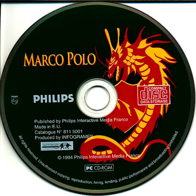 Marco Polo: Adventure and Simulation - CD obal