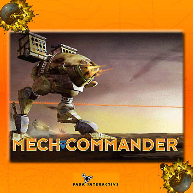 Mech Commander - predn CD obal