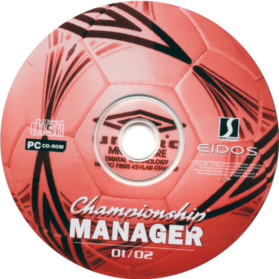 Meister Trainer Championship Manager 01/02 - CD obal