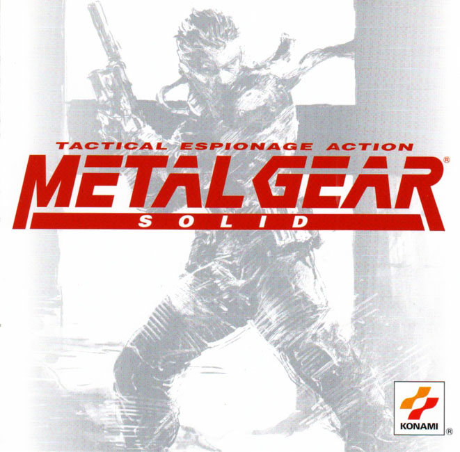 Metal Gear Solid - predn CD obal